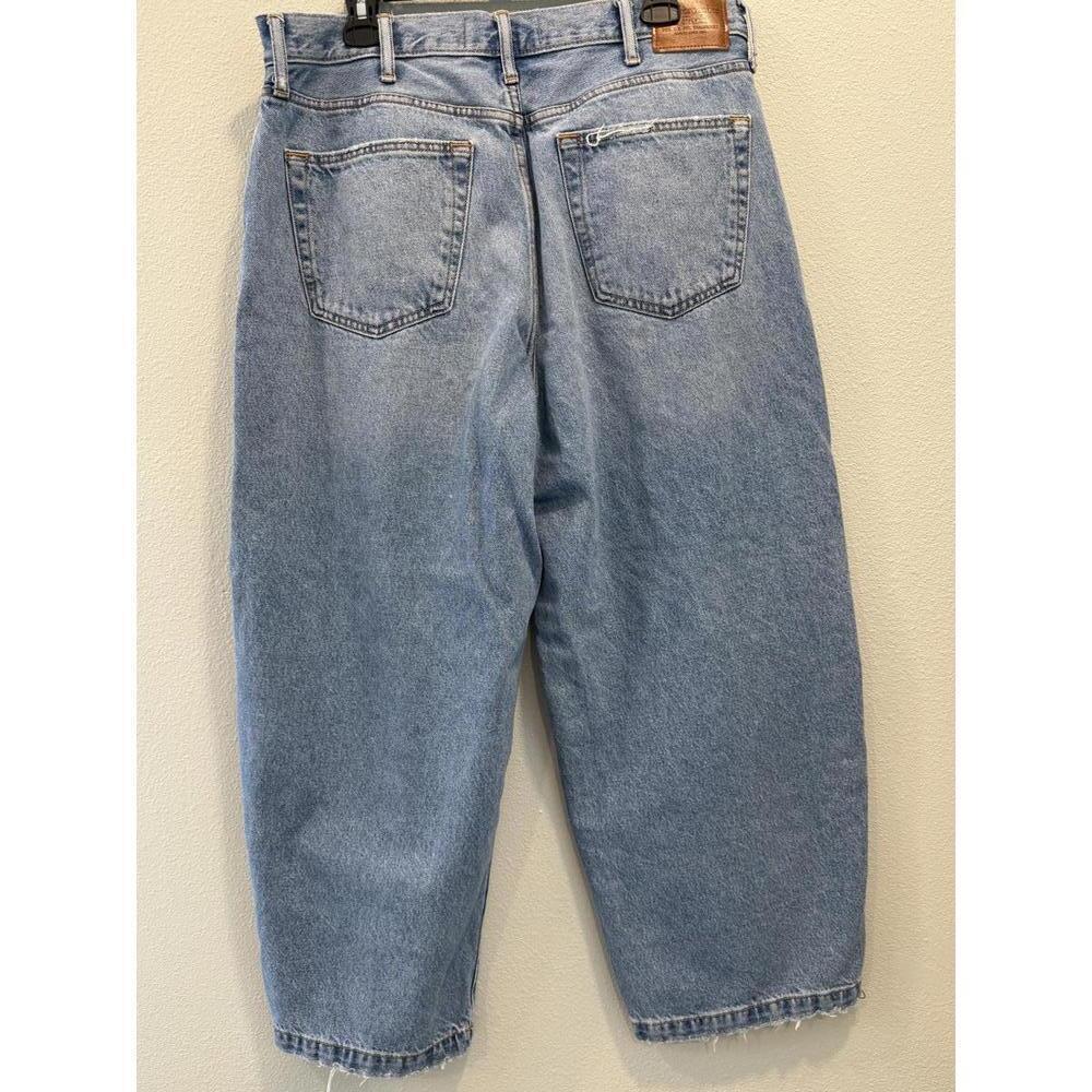 Abercrombie & Fitch Baggy Barrel Medium Wash Jeans, Women's size 36 - Picture 5 of 7